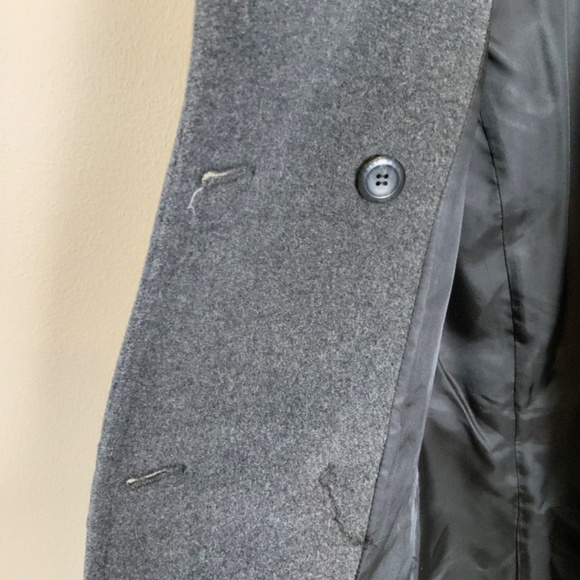 Nine West Wool Button Front Overcoat Coat - Picture 16 of 16
